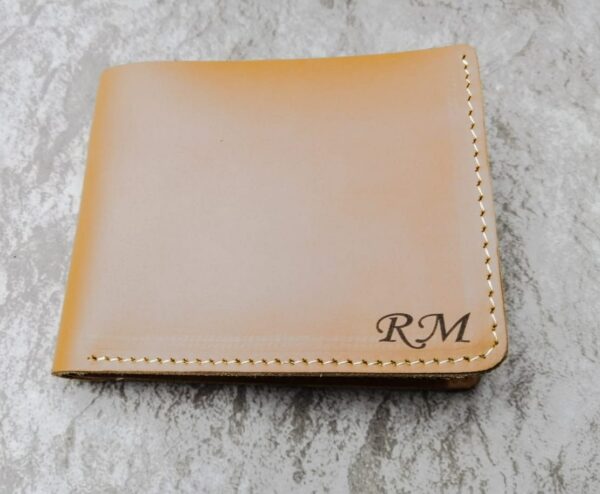 Engraved Personalized Leather Wallet
