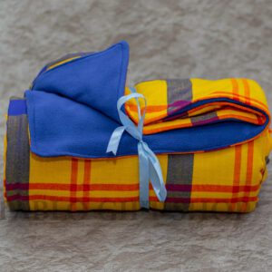 Yellow and Blue Maasai Cover Up