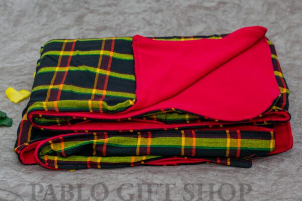 Black Checked Cover Up- Maasai Blanket