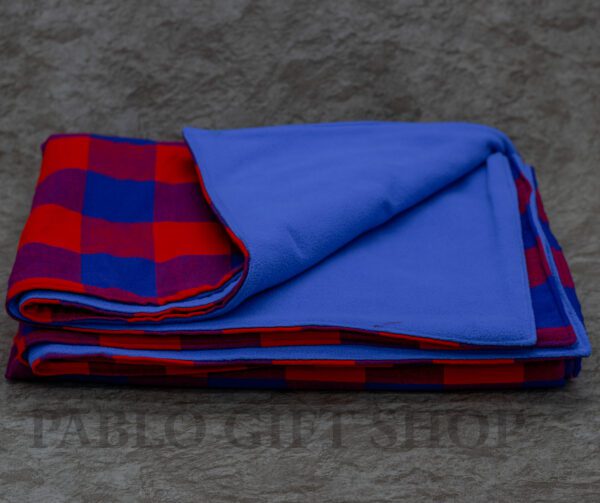 Bora Maasai Fleece Blanket