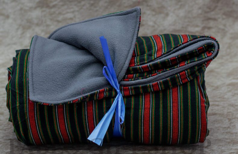 Jabari Maasai Fleece Blanket