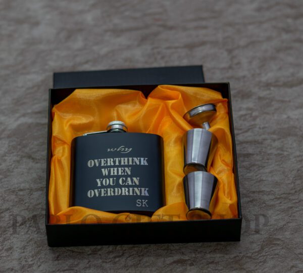 Personalised Whisky Flask