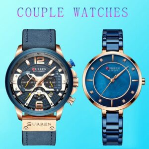 Casio Blue MTP-V004L-2B Men's Casual Date Leather Wrist Watch 