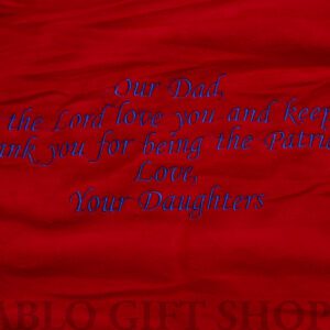 Daughters to Dad Gift-Fleece Blanket