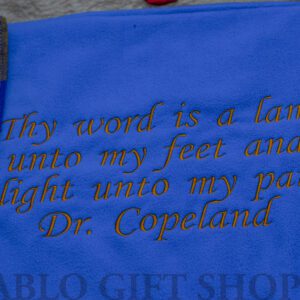 Maasai Blanket-Branded with a Bible Verse