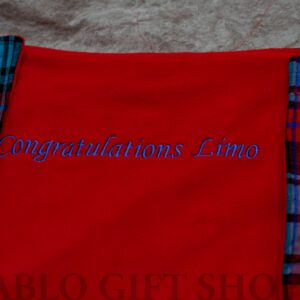 Maasai Fleece Blanket- Congratulations gift