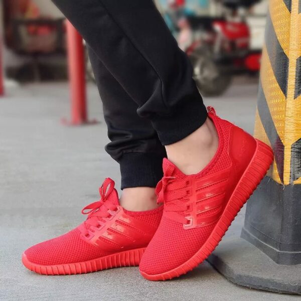 Red Fashion Rubber-sole Shoe Sneakers