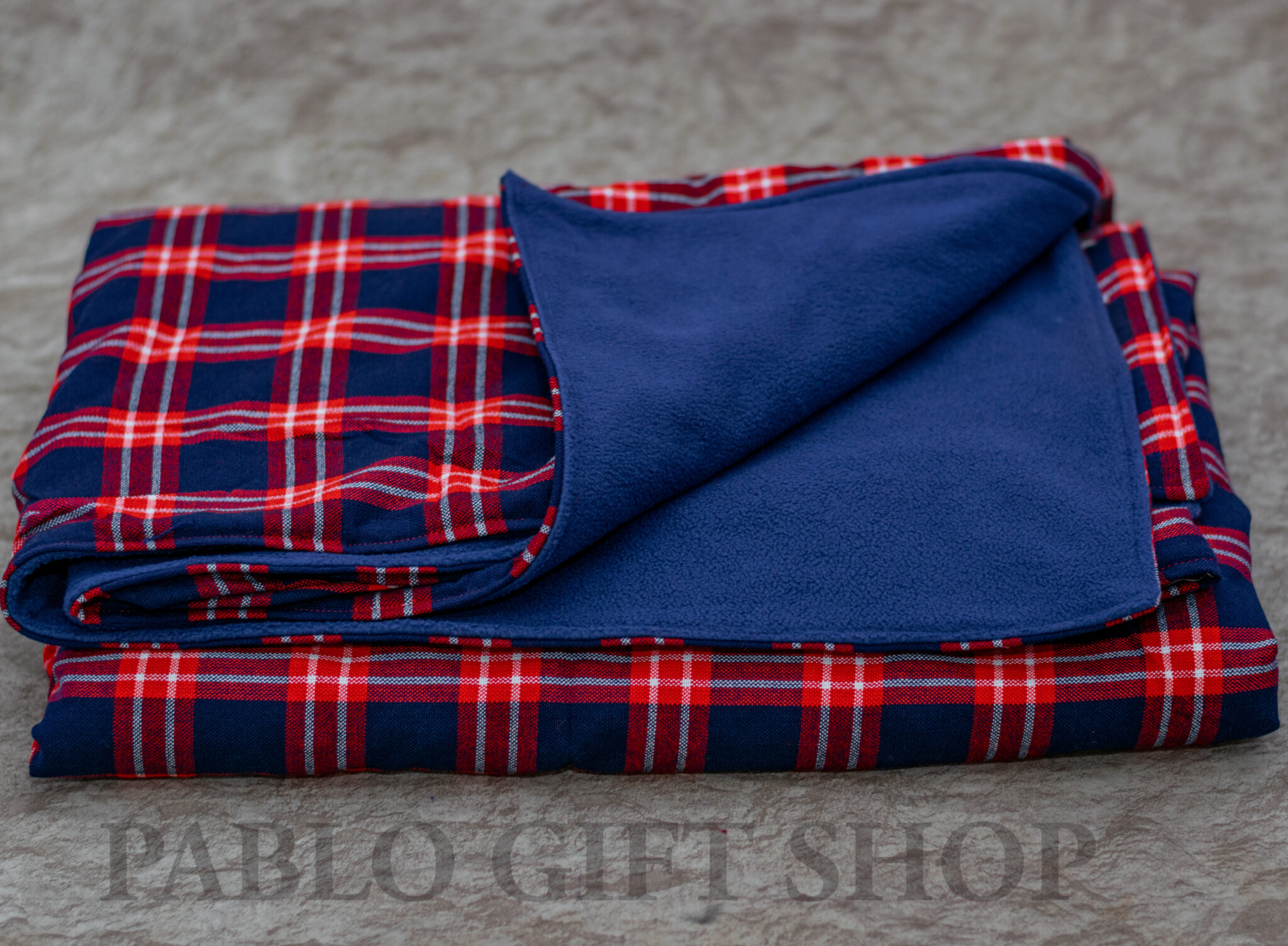 Tunda Maasai Light Fleece Blanket Pablo Gift Shop