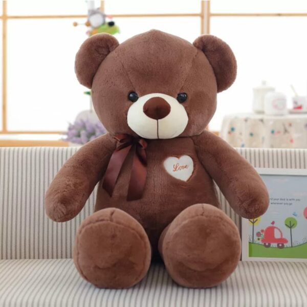 100 cm Big Life-Size Fluffy Teddy Bear-Brown