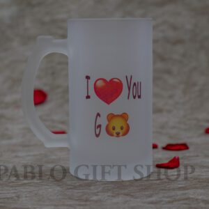 Clear Personalized Frost Mug