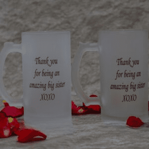 Colourless Customized Frost Mugs