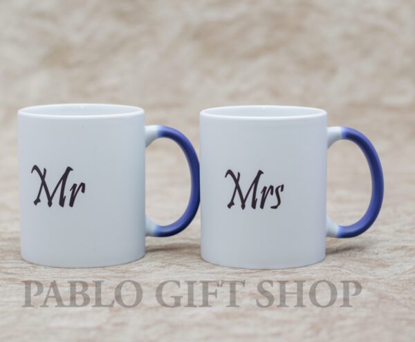 Customized Couple Magic Mugs- Wedding Gifts