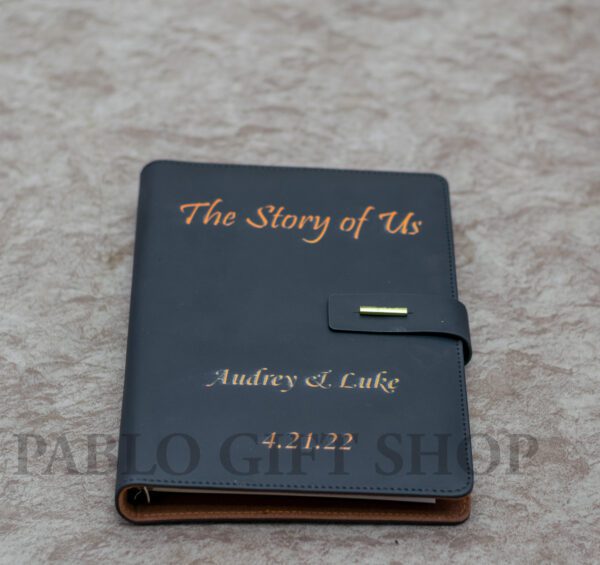 Customized Notebook and Executive Pen in a Case
