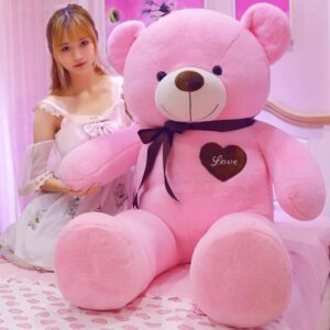 Teddy Bear for Her- Pink 80 cm