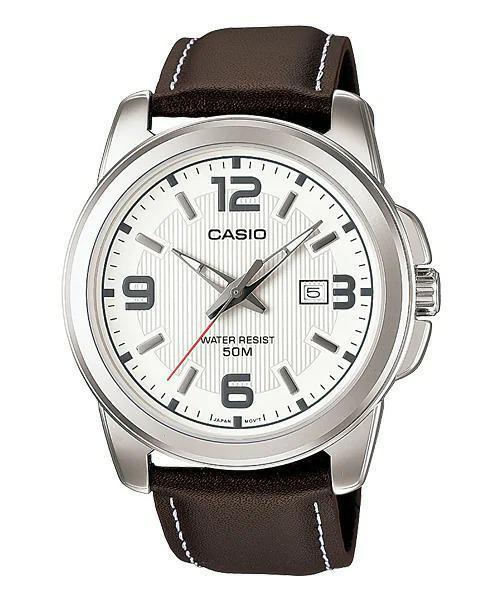 CASIO MTP 1314L-7AV Unisex Leather Straps Watch