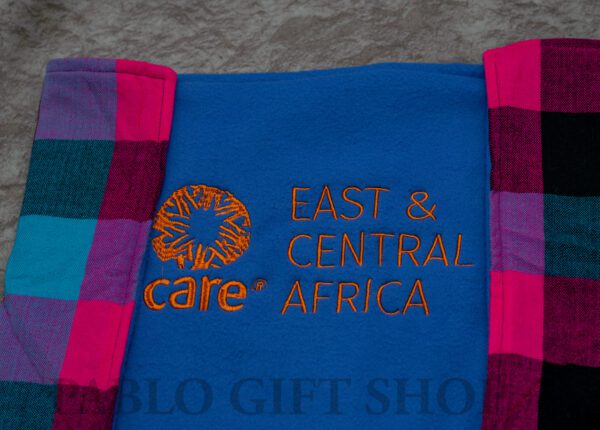 Customized Maasai Fleece Blanket