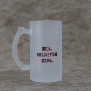 Frost Mug with a Personalized Message