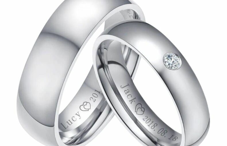 Silver Couples Rings