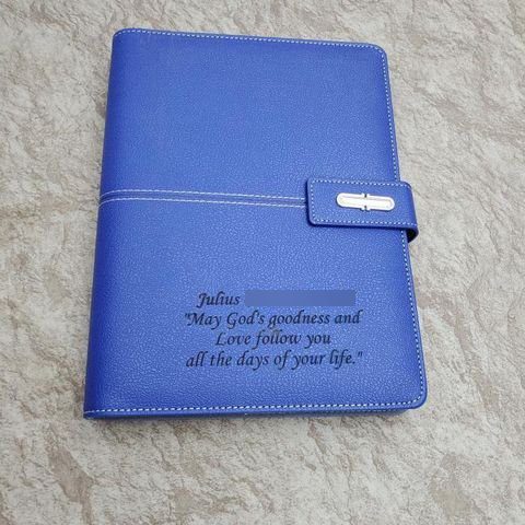 B5 Blue Notebook