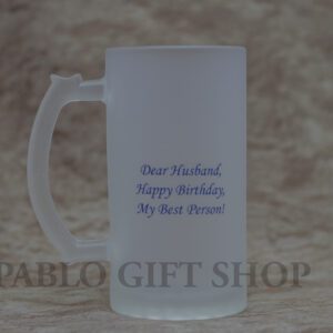 Customized Frost Mug- Dear Husband