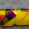 Embroidered Yellow Fleece Blanket