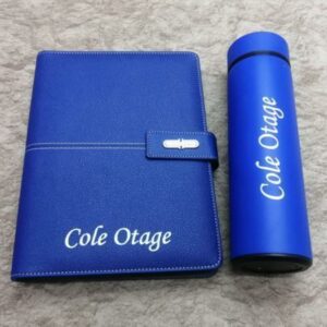 Executive B5 Notebook and Thermal Bottle