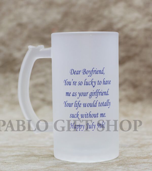 Frost Mug- Gift for Boyfriend