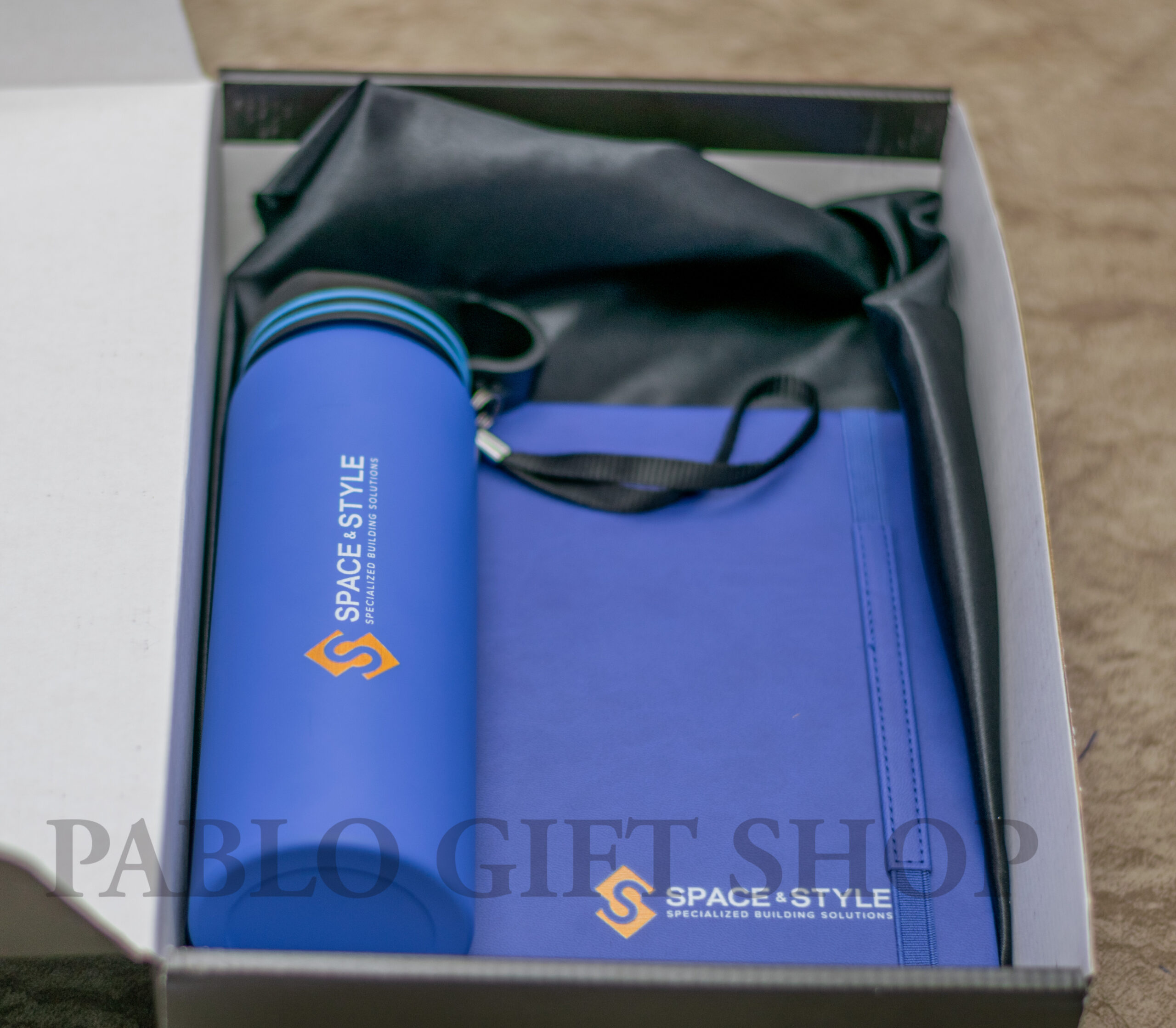 Branded Executive A5 Notebook and Water Bottle