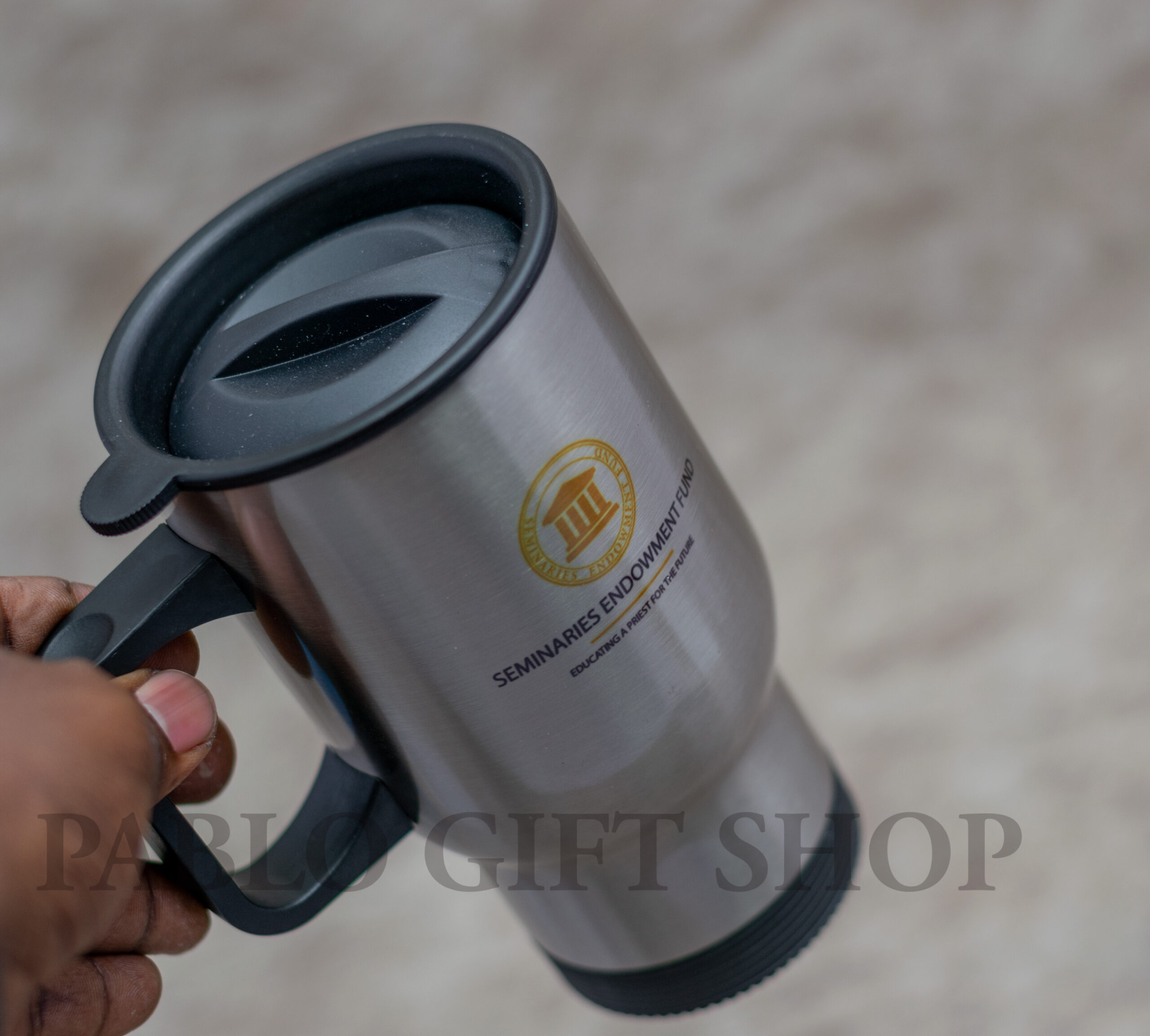 Branded Travel Thermo Mug