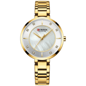 'Curren C-9051 Gold Minimalist Ladies Watch