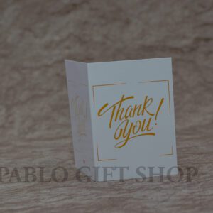 Free Thank You Card With Every Purchase