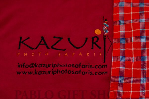 Kazuri Photo Safaris Fleece Blanket