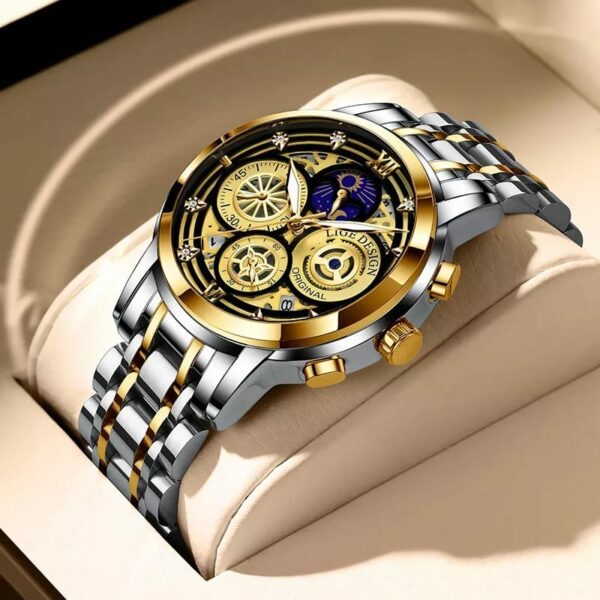 LIGE 8942 Men Luxury Wrist Watch