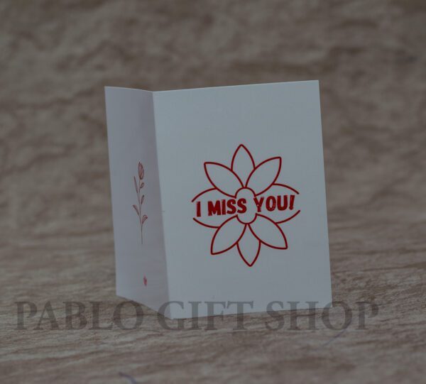 Miss You Card For Her