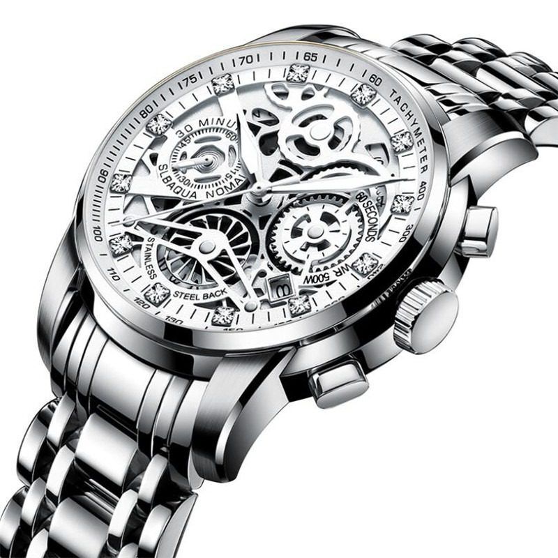 ONTHEEDGE 1853 Chronograph Silver Male Watch