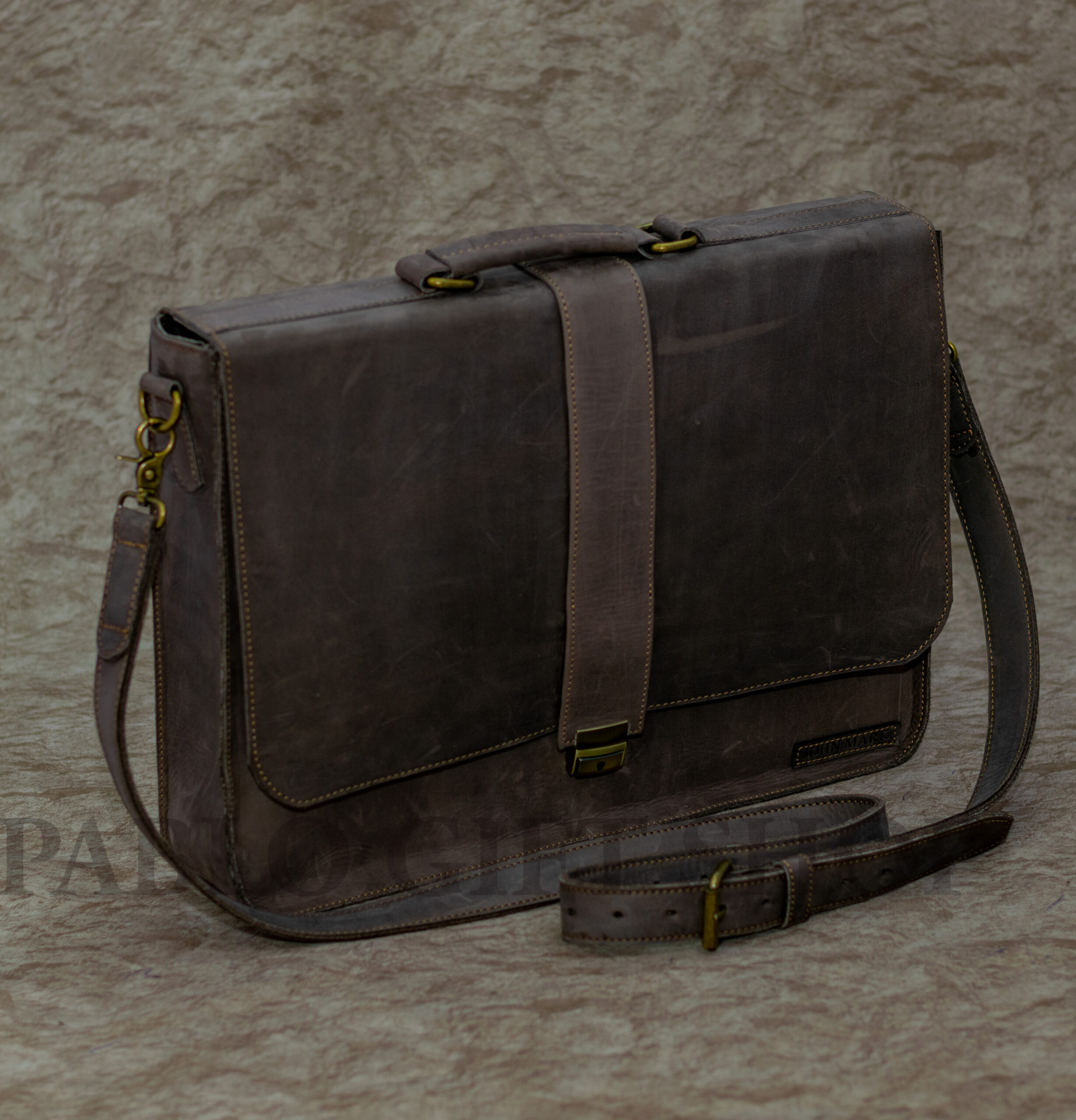 Pure Leather Messenger Bag