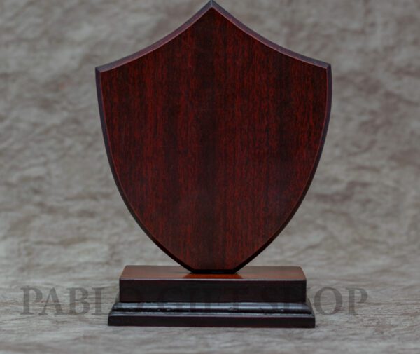 Wooden Shield Trophy Plaque Award