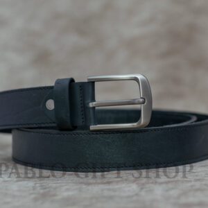 Black Leather Ladies Belt