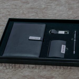 Customized Executive Black Gift Set