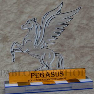 Customized Horse Shaped Acrylic Trophy Award
