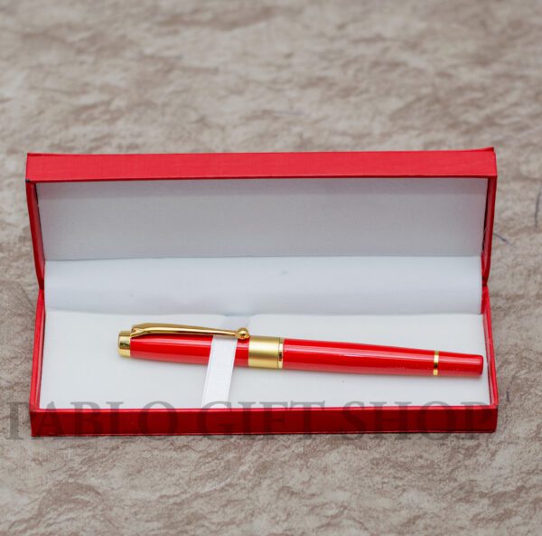 Executive Ballpoint Pen- Red and Gold