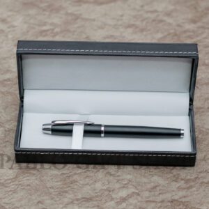 Executive Black and Silver Ballpoint Pen