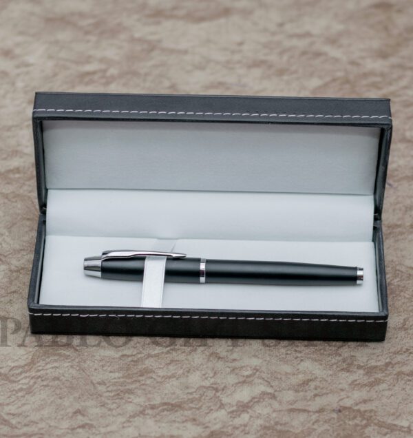 Executive Black and Silver Ballpoint Pen