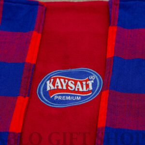 Fleece Blanket Branded with KAYSALT Logo