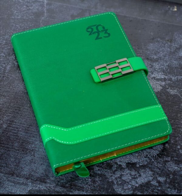 Green B5 2023 Diary