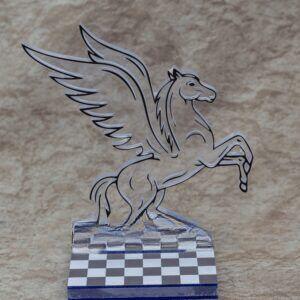 Horse Shaped Acrylic Trophy Award