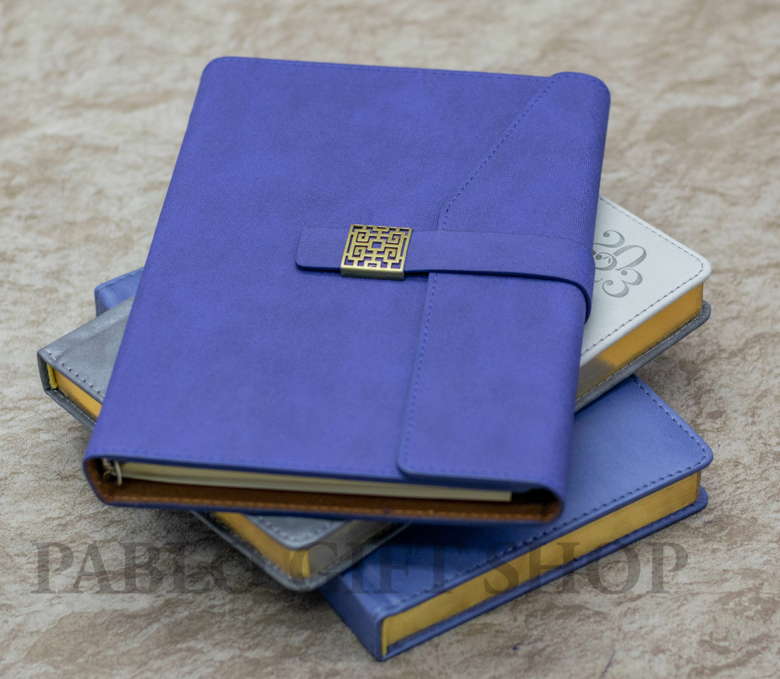 B5 Vintage Blue Notebook