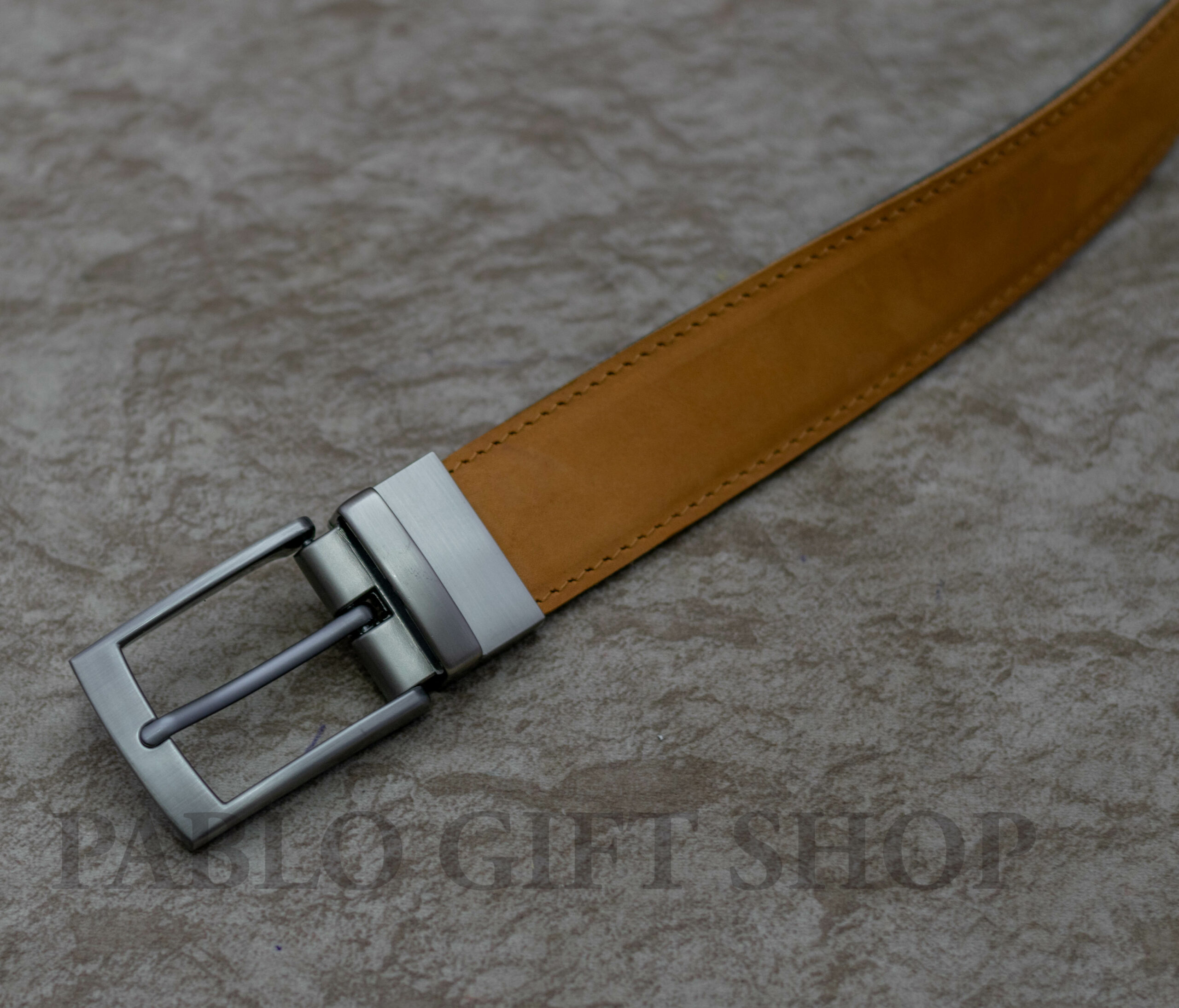 Black and Tan Double Sided Leather Men