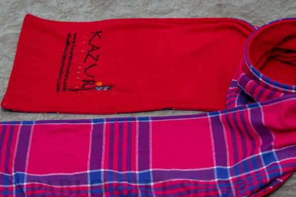 Branded Maasai Fleece Scarf