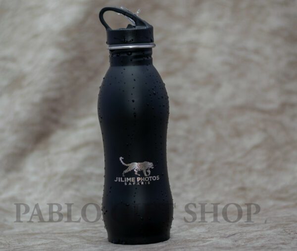 Customized Black Matte Water Bottle